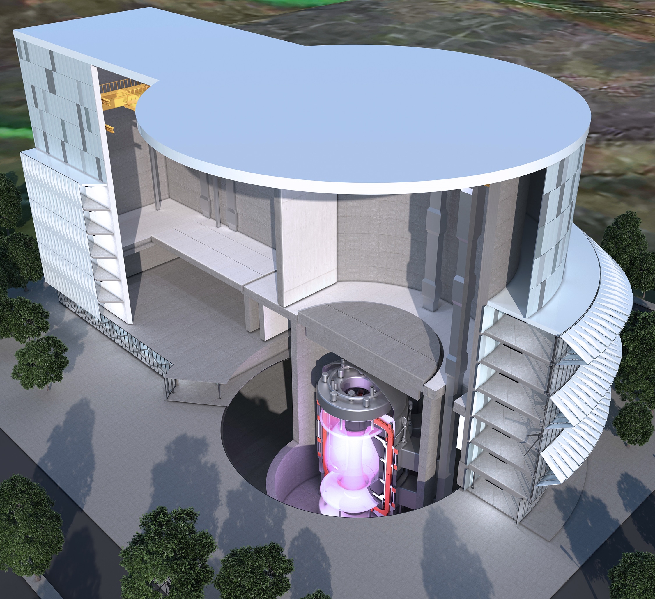 Artist's impression of Prototype Fusion Reactor
