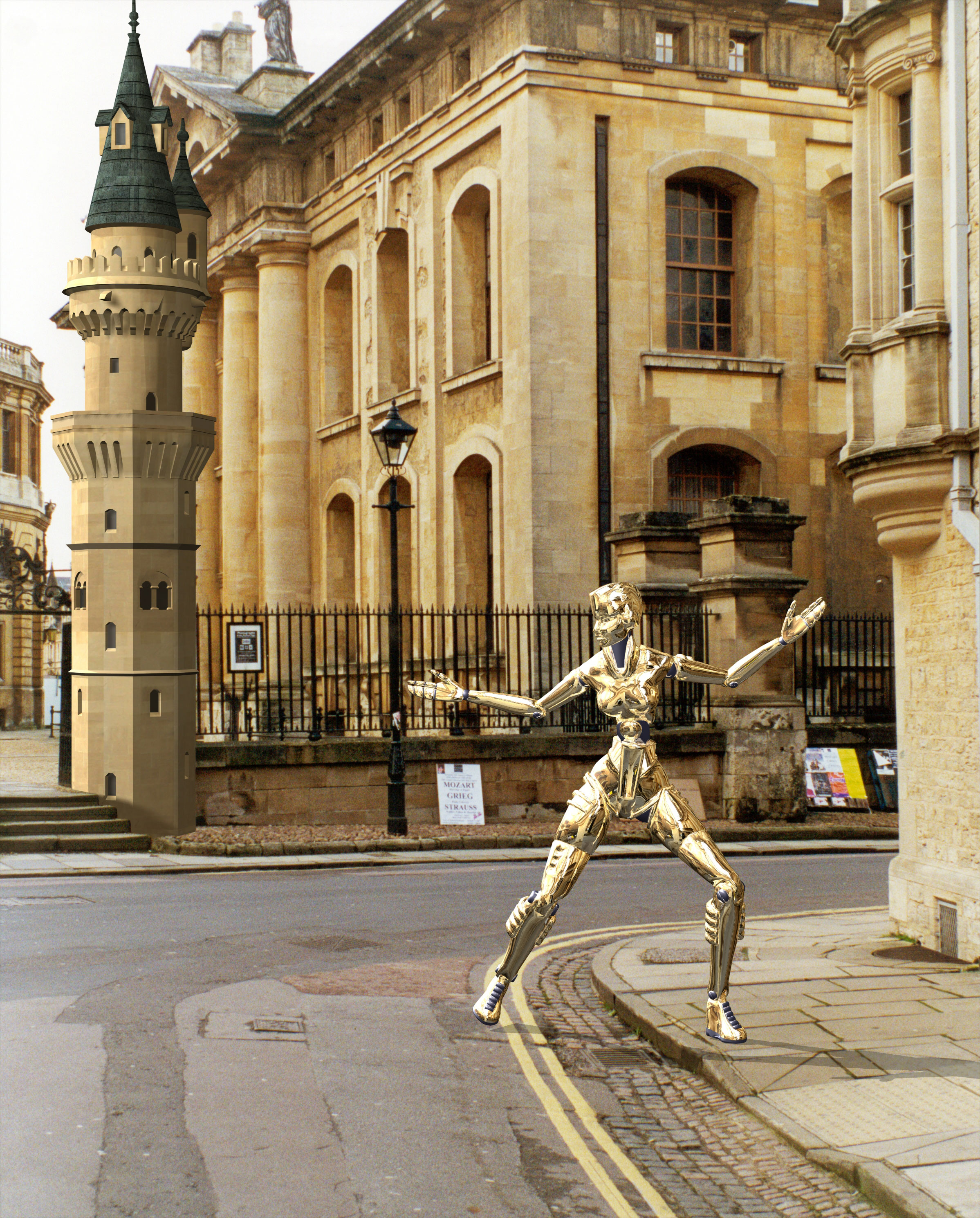 Augmented reality in the streets of Oxford