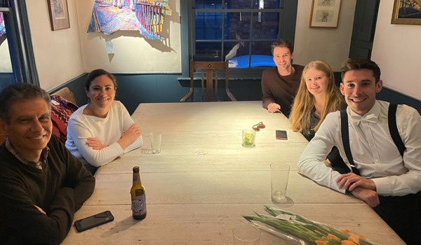 DPhil student Zac Cesaro celebrates passing viva with minor corrections