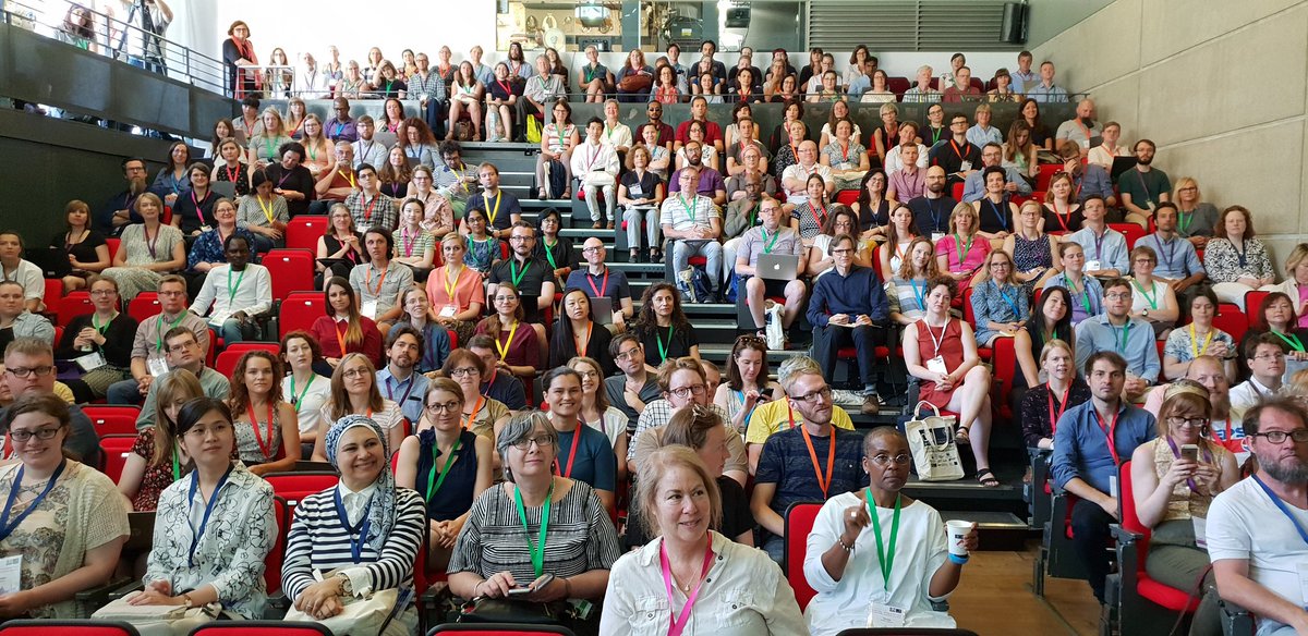 Participants during the Digital Humanities Summer School listening intently 