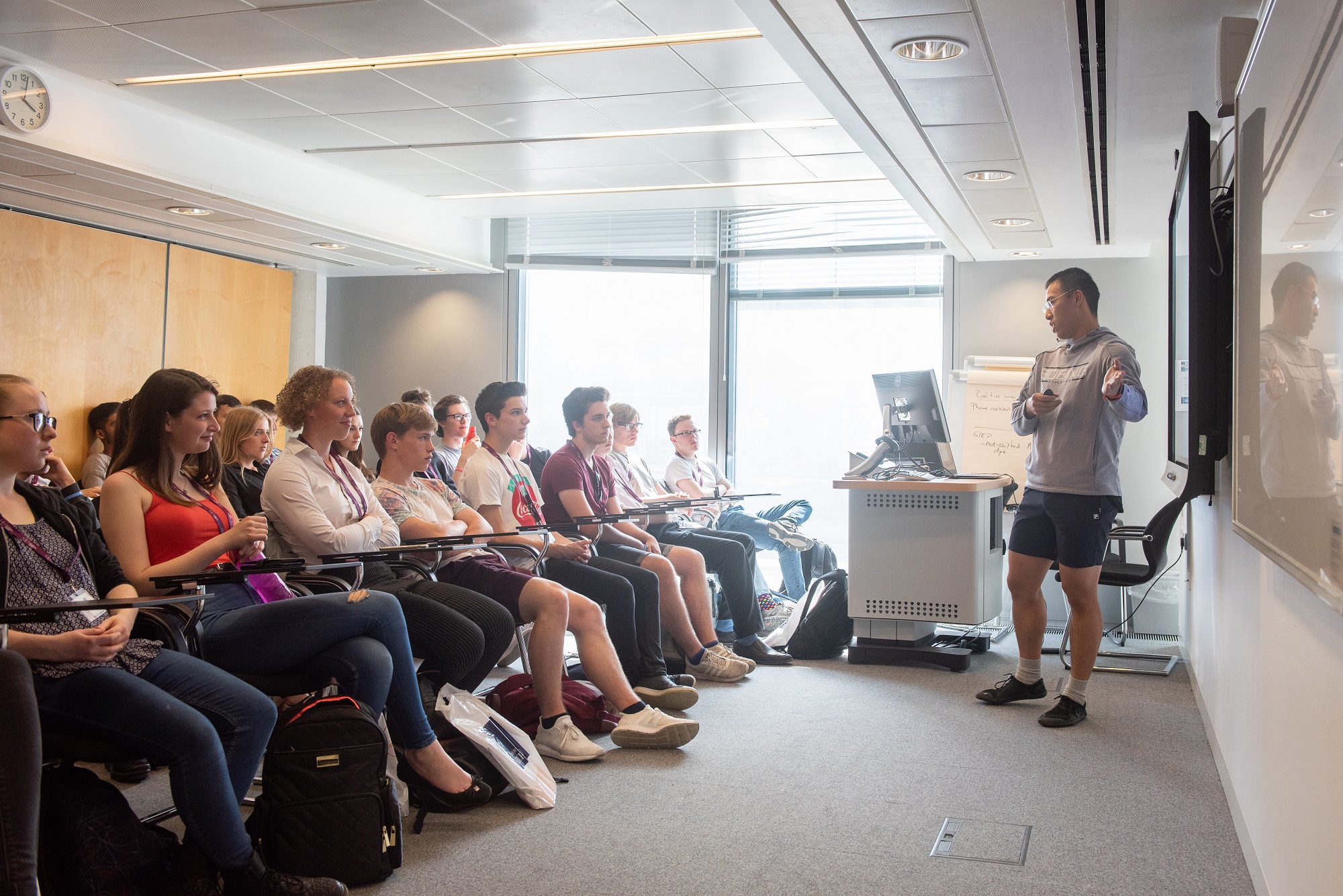 School students experience Oxford as part of 2019 Lubbock Lecture
