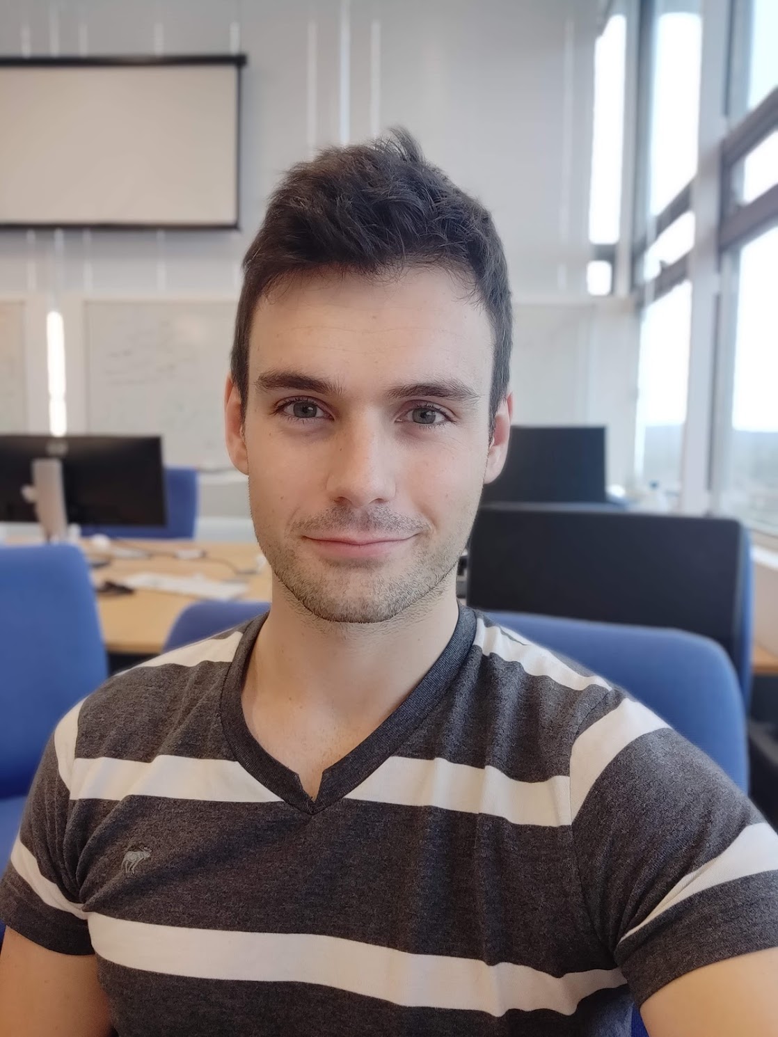 Rhydian Windsor at Oxford's Department of Engineering Sciences