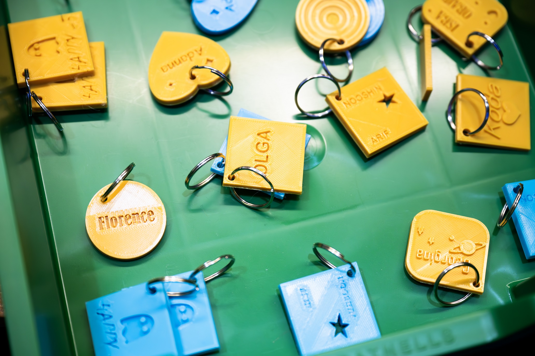 Participants of Access programme Uncover Engineering 2024 made keyrings for themselves in the 3D Printing Workshop