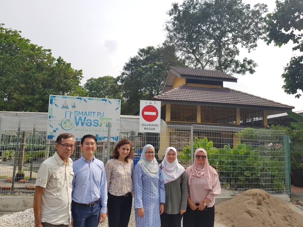 Site visit to the food waste recycling facility at Petaling Jaya