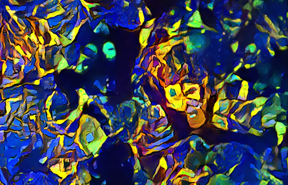 Google DeepDream used on cell images by Dr Heba Sailem