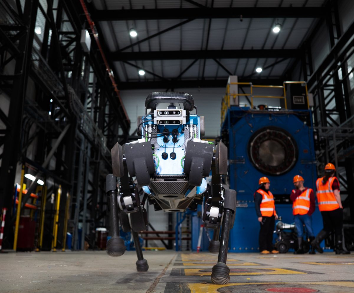 The Oxford Robotics Institute legged robot, called ANYmal