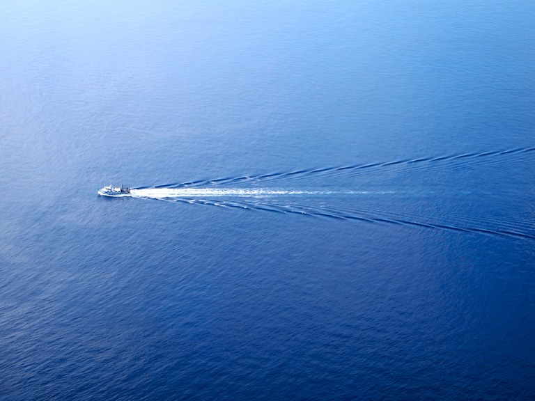 Boat in water