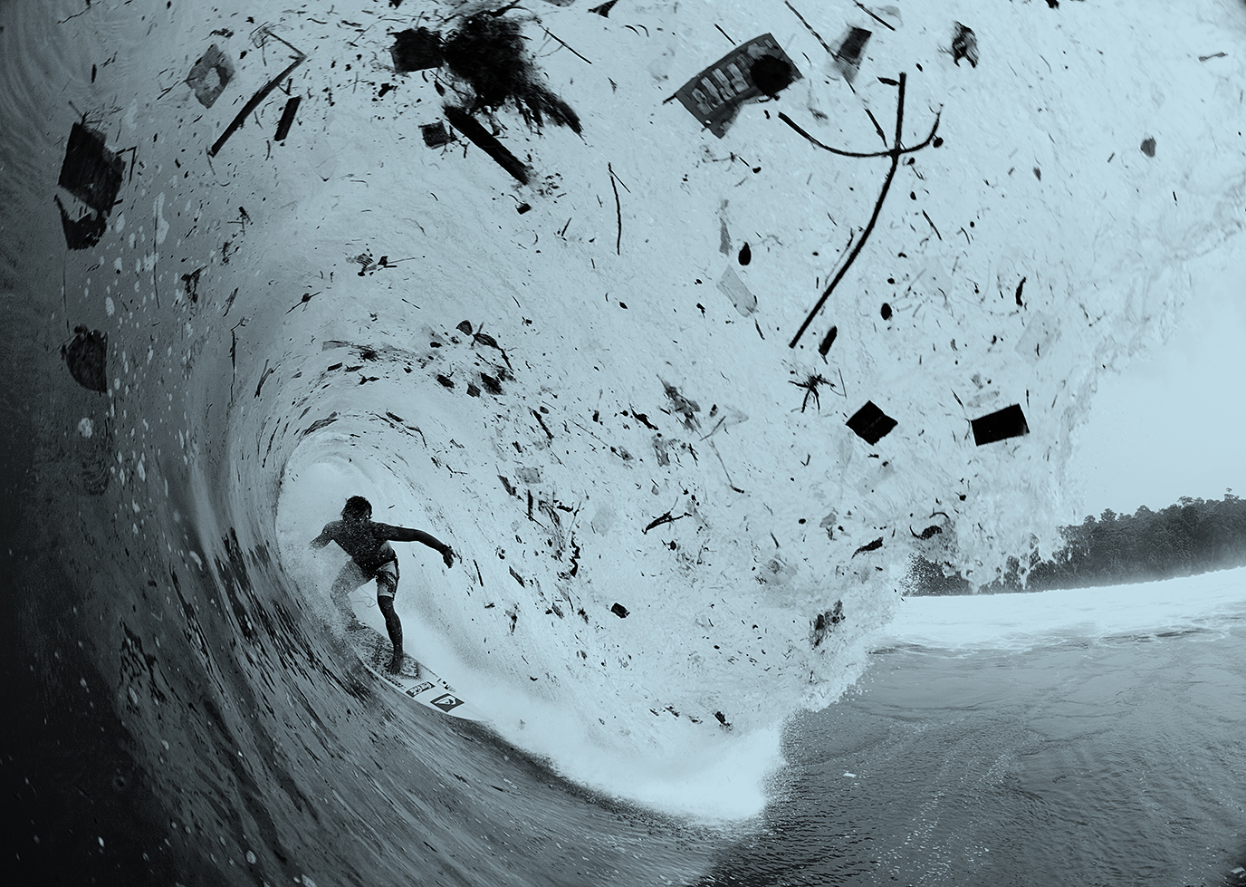 Plastic Wave Blue