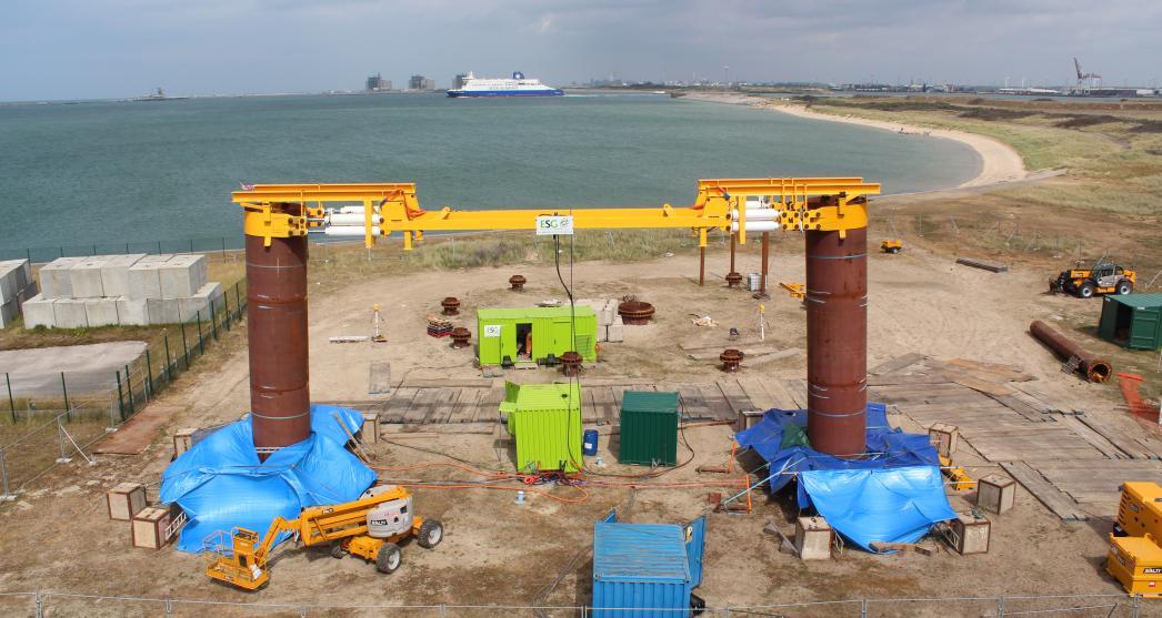 Field-testing validation of the bespoke new design methods, which was undertaken in two locations with characteristics similar to those found in the North Sea; clay conditions at Cowden UK; and sand conditions at Dunkirk, France