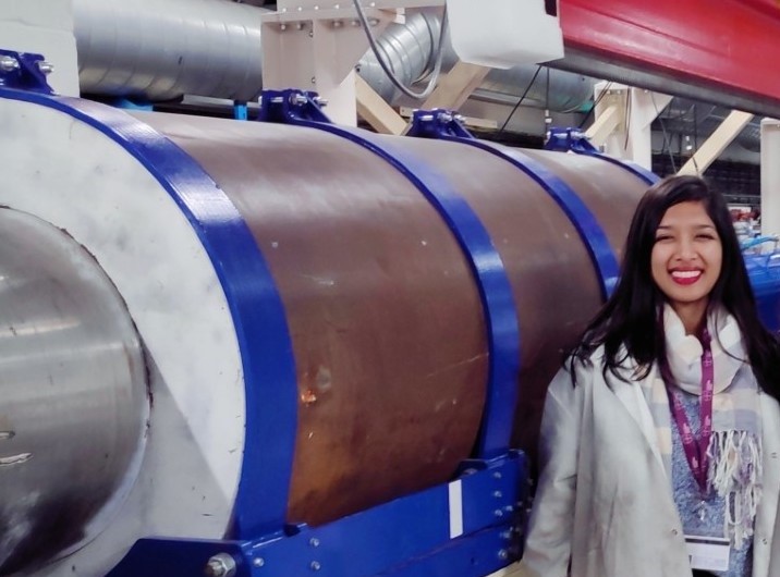 Suria Subiah In Thermofluids Institute Lab