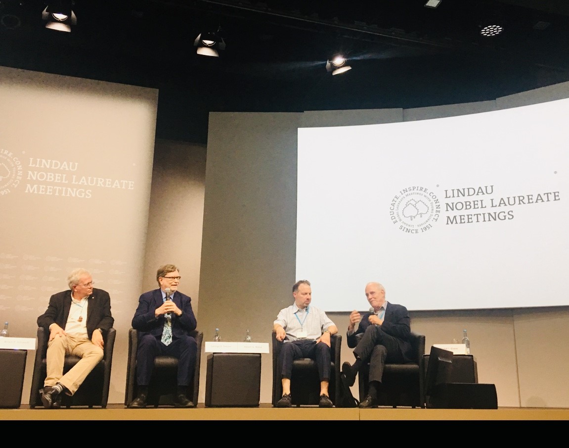 Panel discussion with Nobel Laureates Professor Brian Schmidt, Professor George Smoot, Professor Adam Riess and Professor David Gross