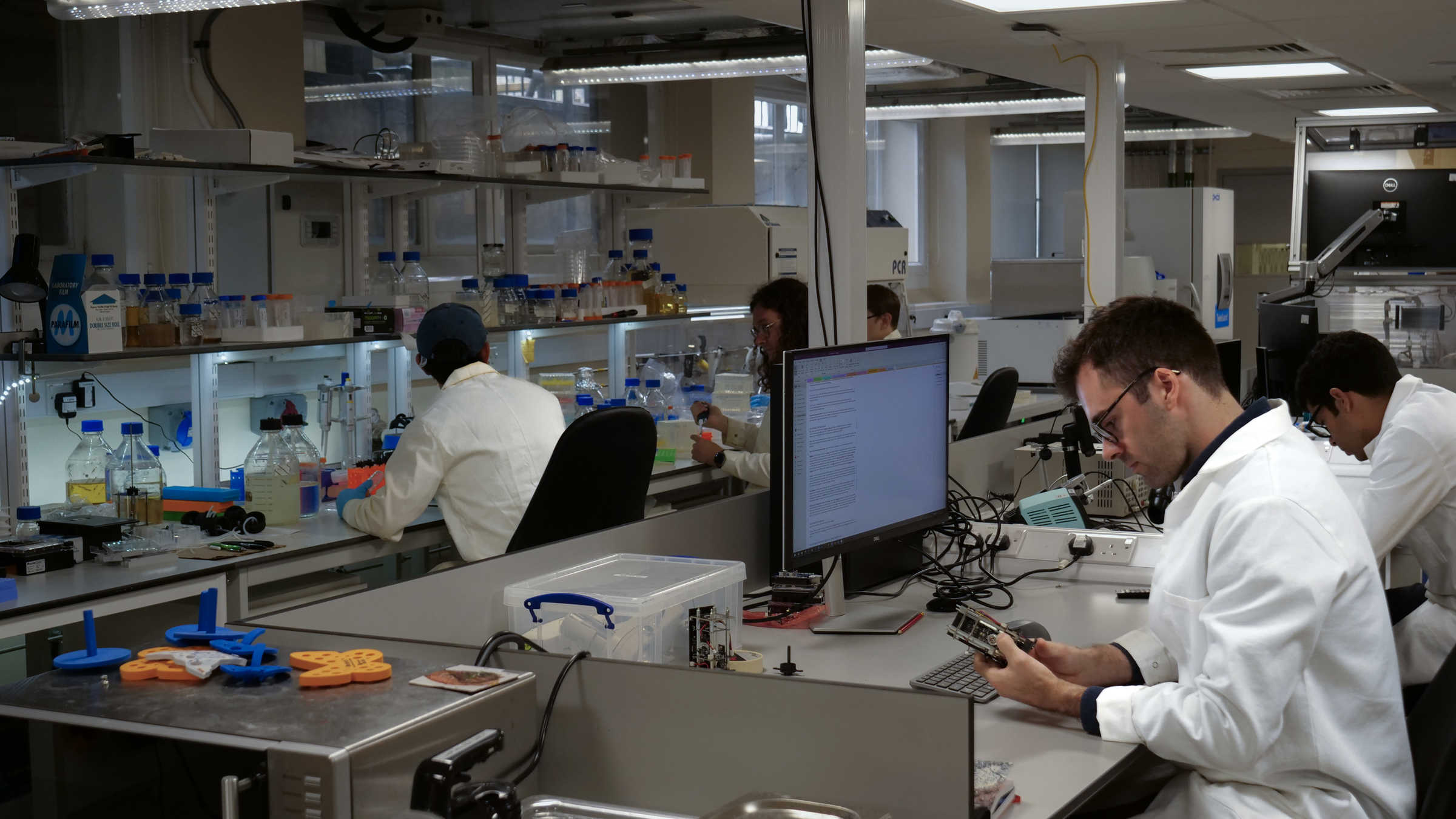 Control Lab with Professor Harrison Steel