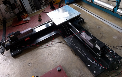 Bi-axial Shake Table provided by Anco Engineers