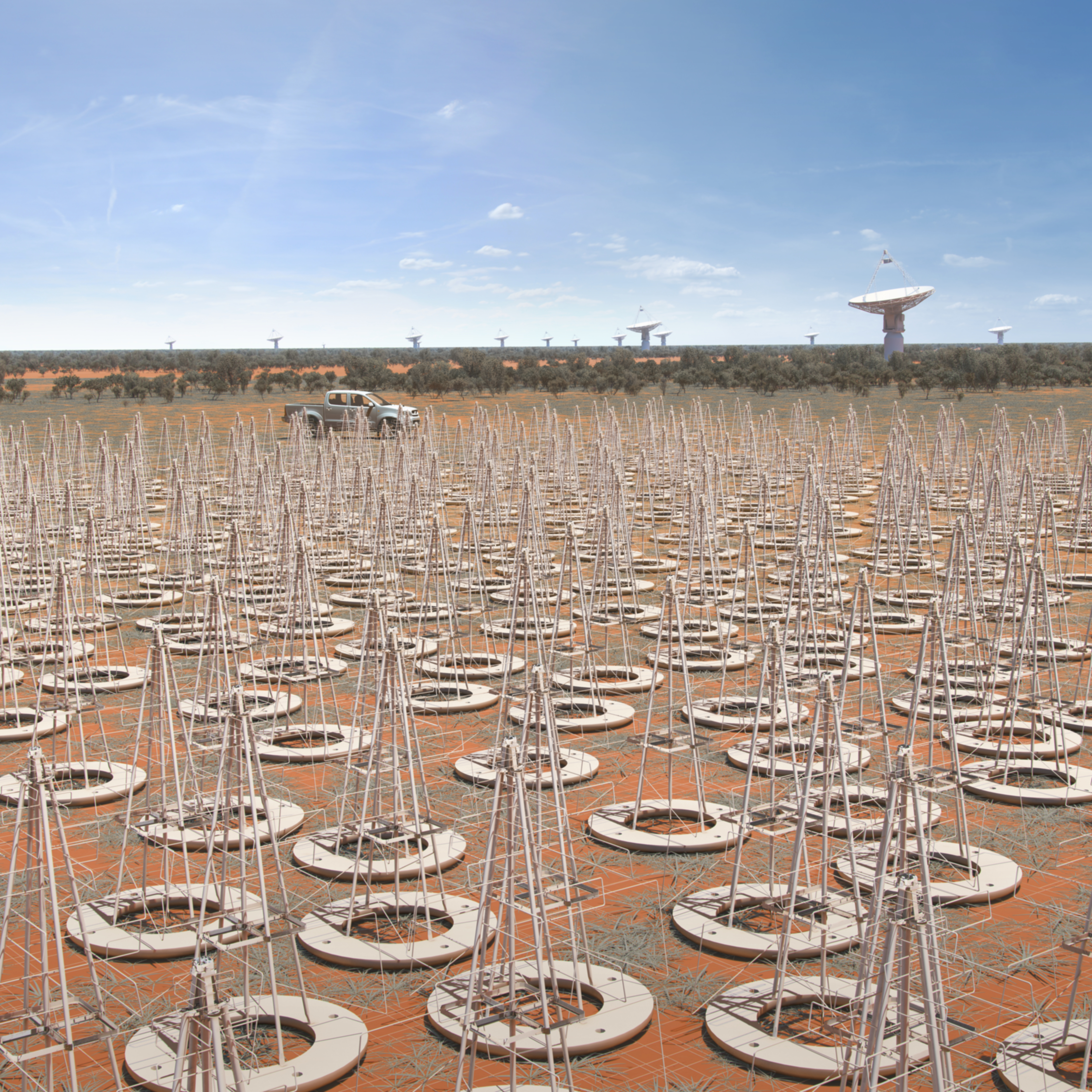 SKA arrays Australia site