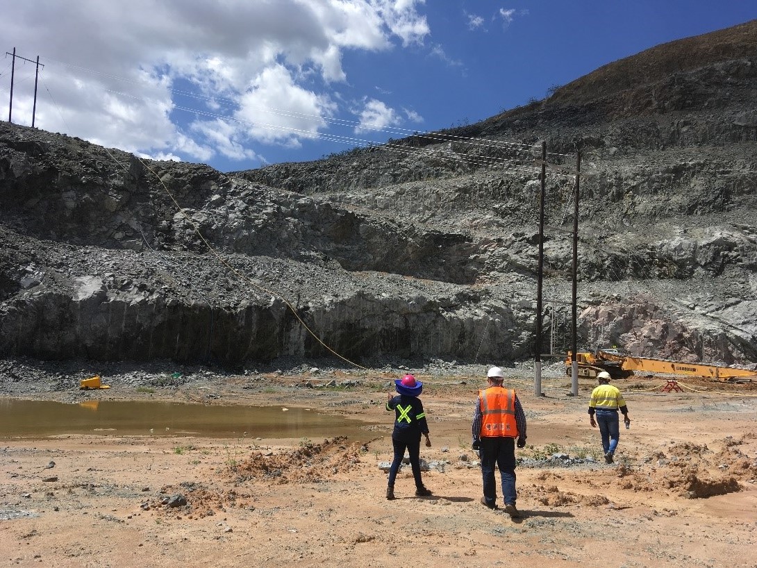 photo of African mine