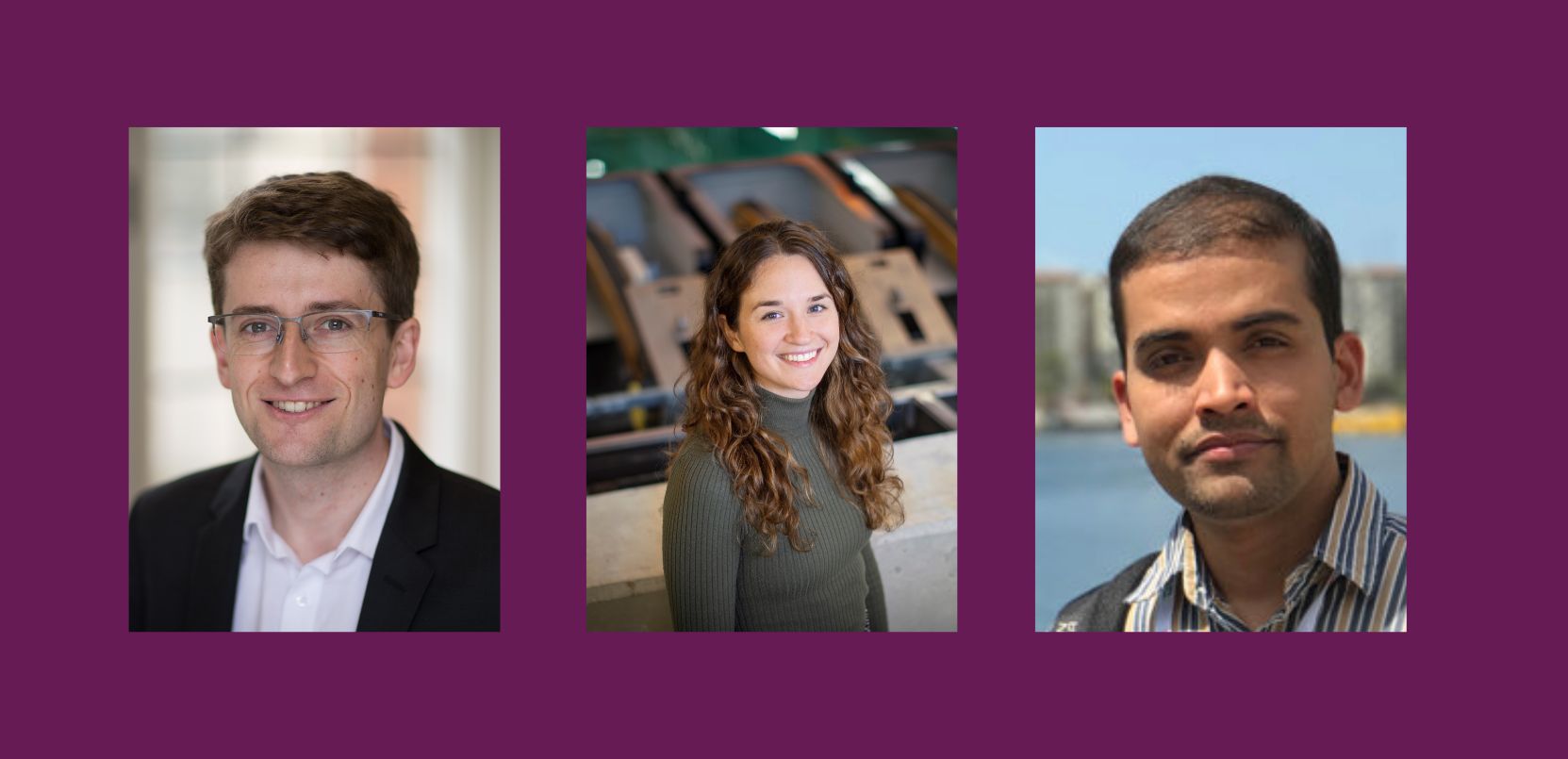 Professor Thomas Morstyn - a white man, Dr Emma Edwards - a white woman, Dr Kawsar Ali - a brown man.