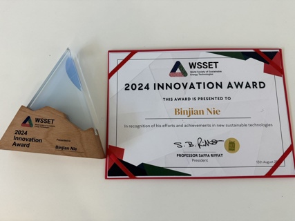 WSSET Innovation Award