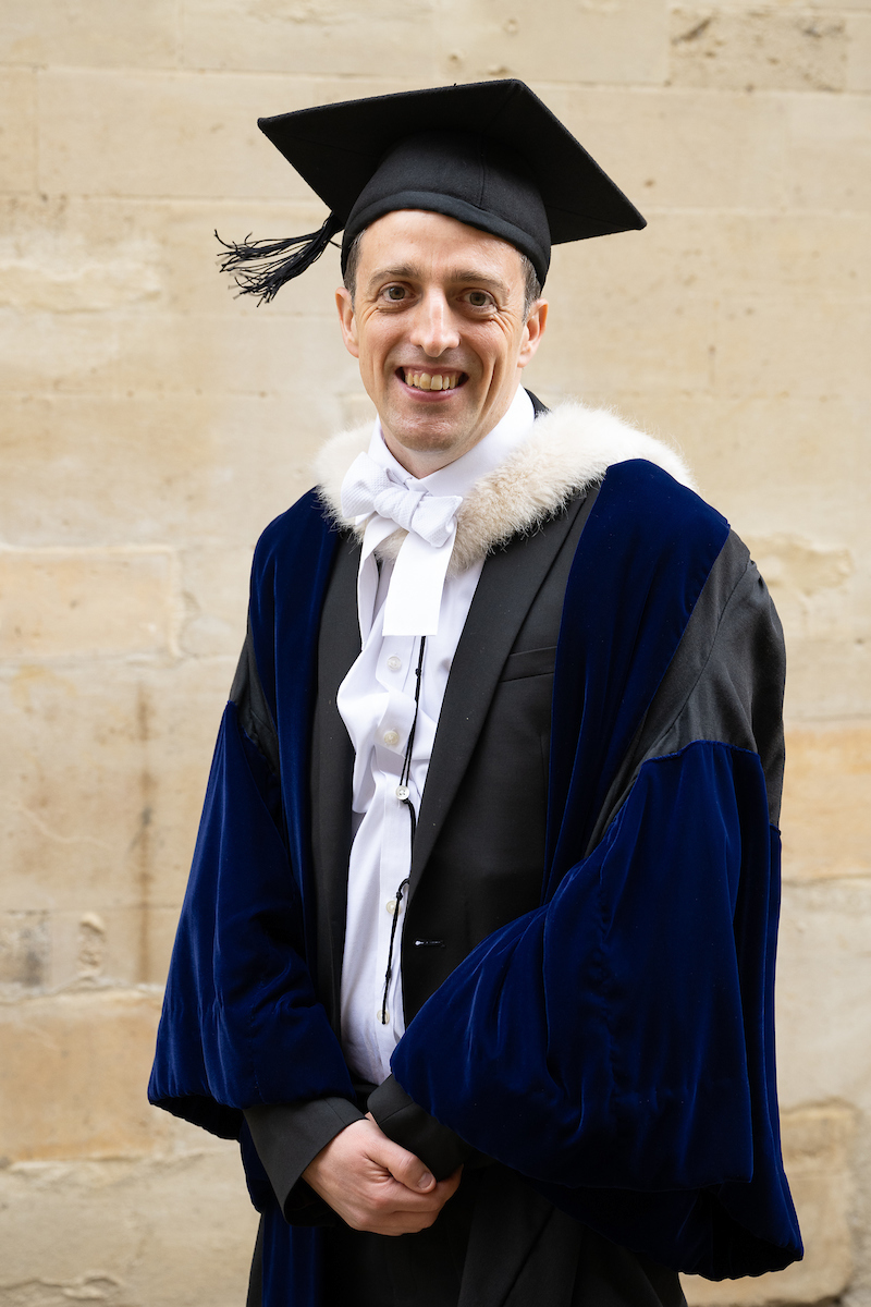 St Peter’s College Fellow and Tutor in Engineering Science and alumnus Professor Thomas Adcock (Engineering Science, 2001) has been admitted as Senior Proctor at the University of Oxford.