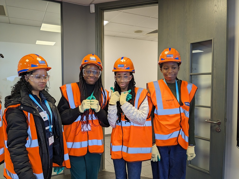 Participants of Access programme Uncover Engineering on a visit to a Waste Management Company