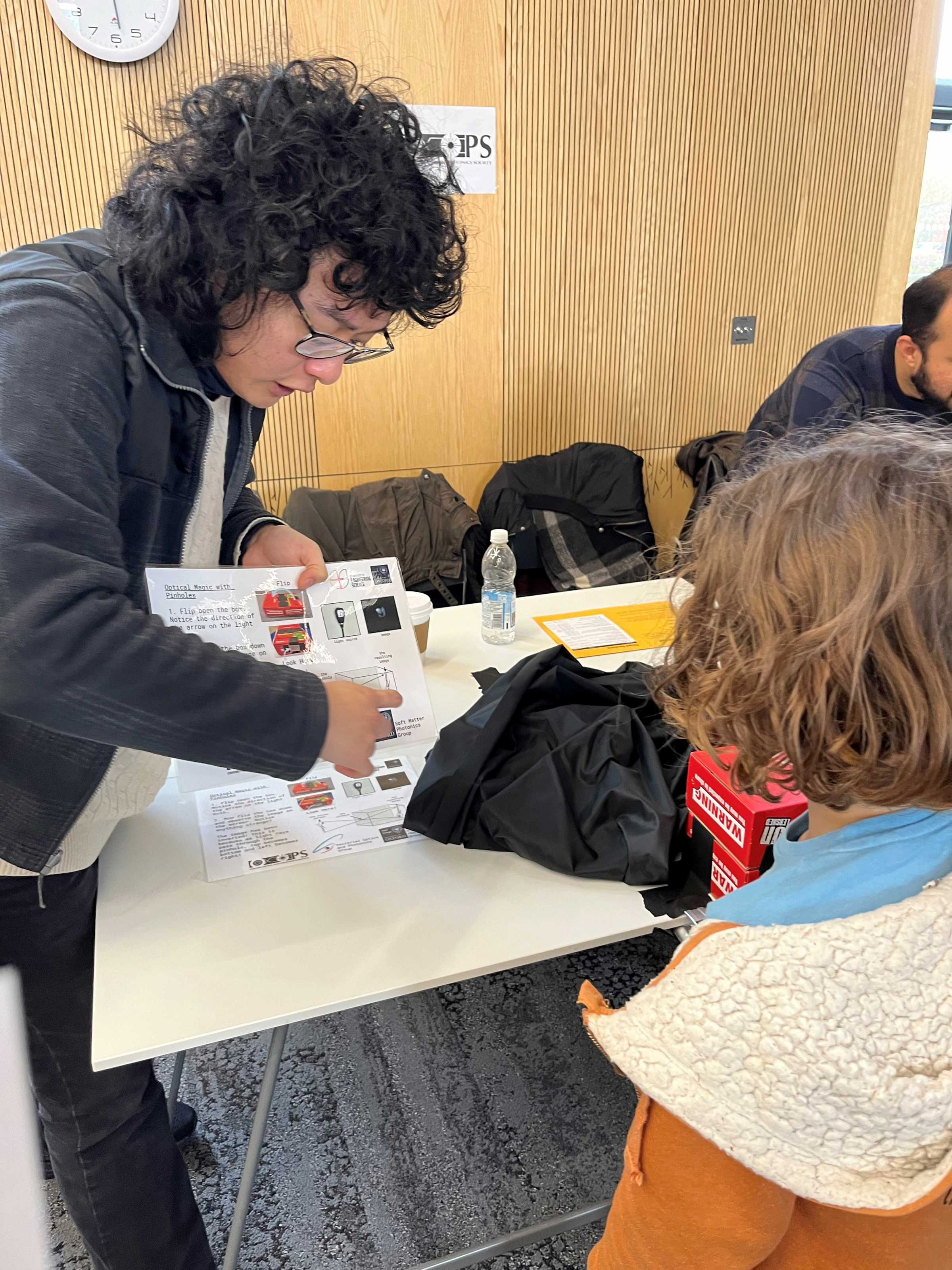 Optics Group at the Oxford Brookes Science Bazaar 2024