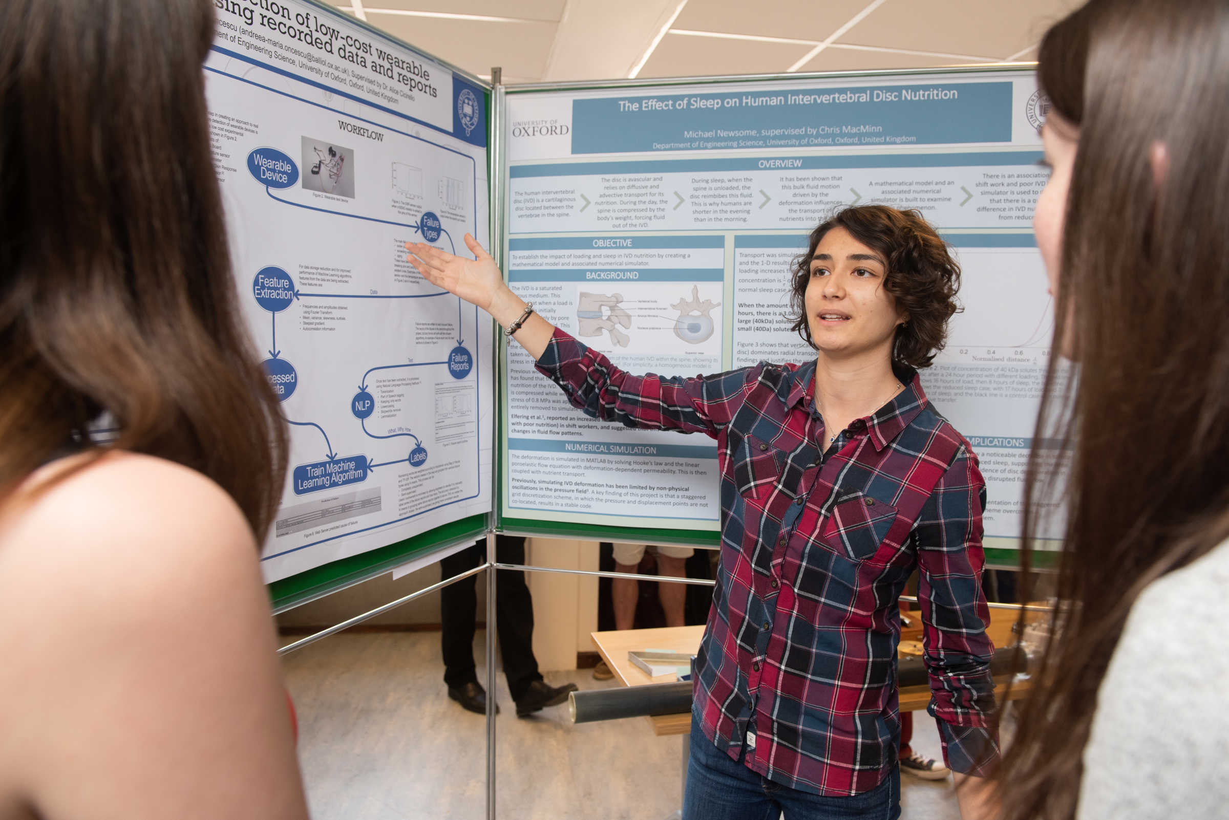 4th year student project presentations at the Engineering Science Lubbock Lecture 2019