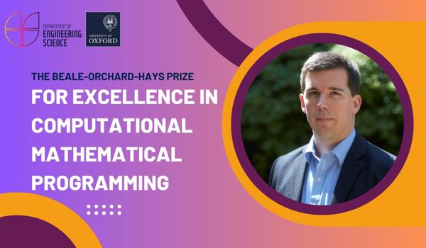 Computational Mathematical Programming paper wins Beale-Orchard-Hays Prize for Excellence 