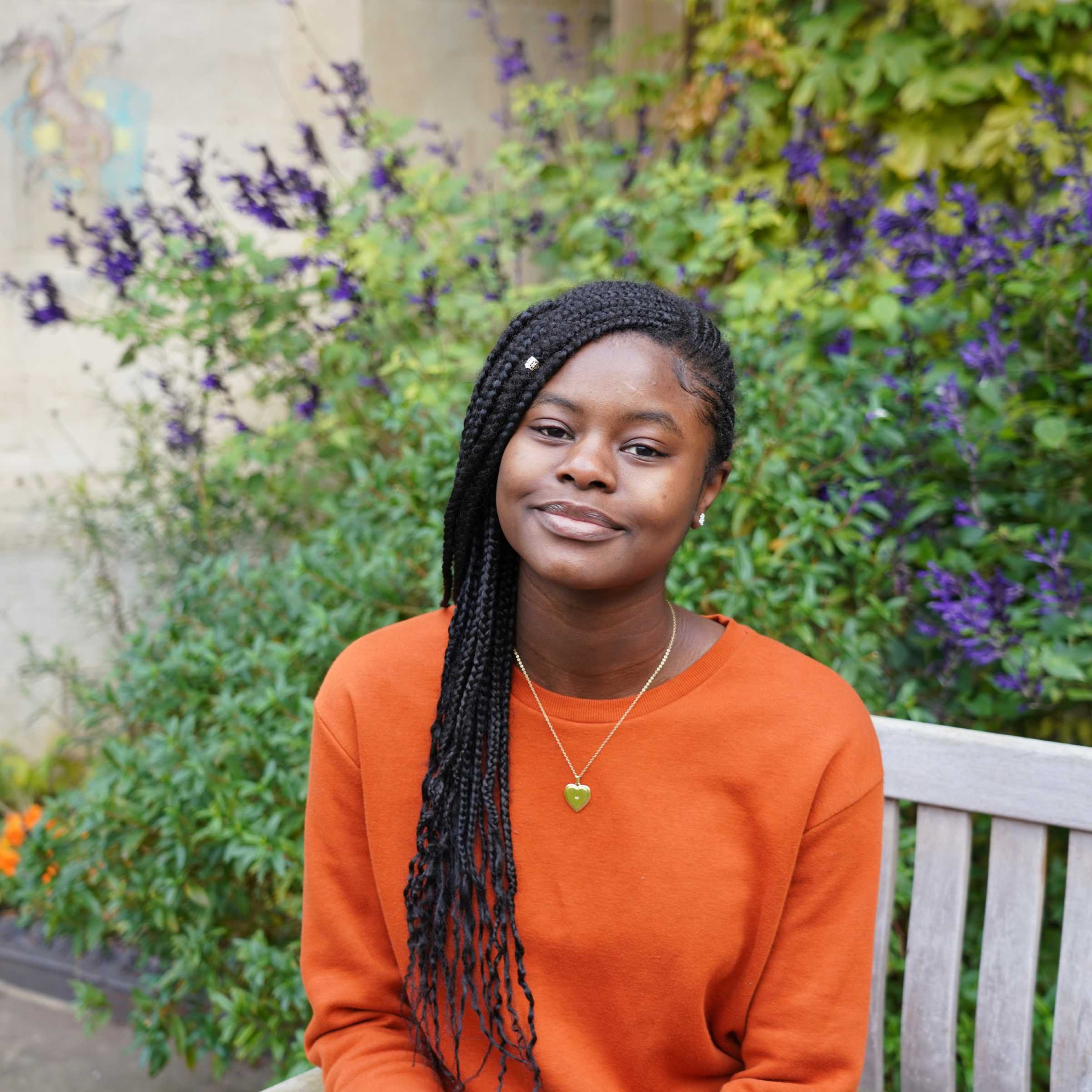 Young woman smiling