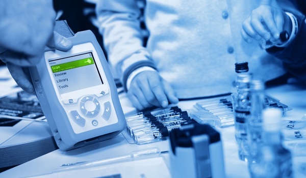 Raman-based test in lab