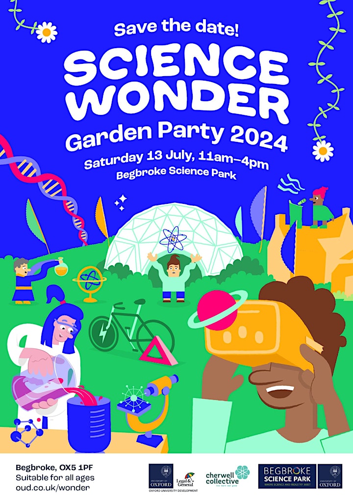Science Wonder Garden Party July 2024