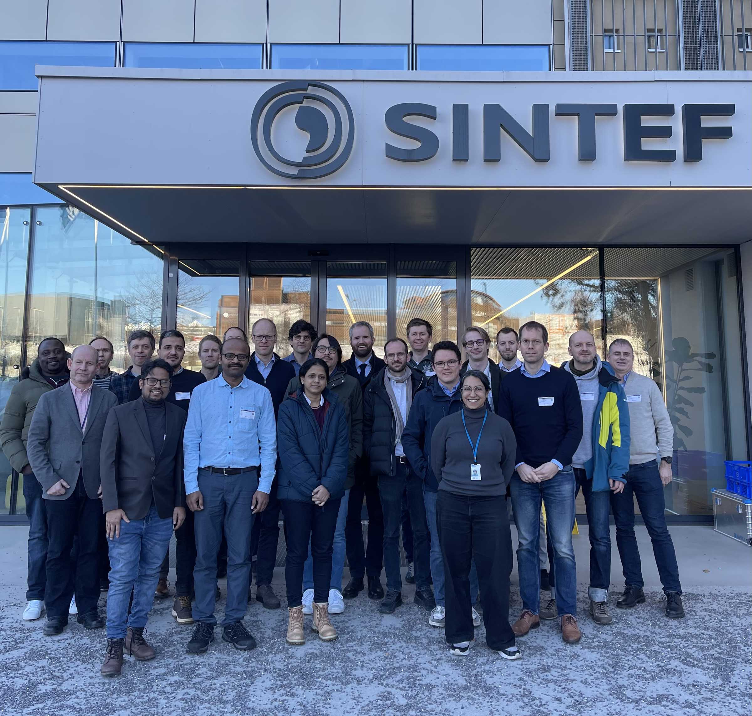 Members of the Horizon EU-funded DigiBatt project at the kick off meeting, February 2024 in Oslo